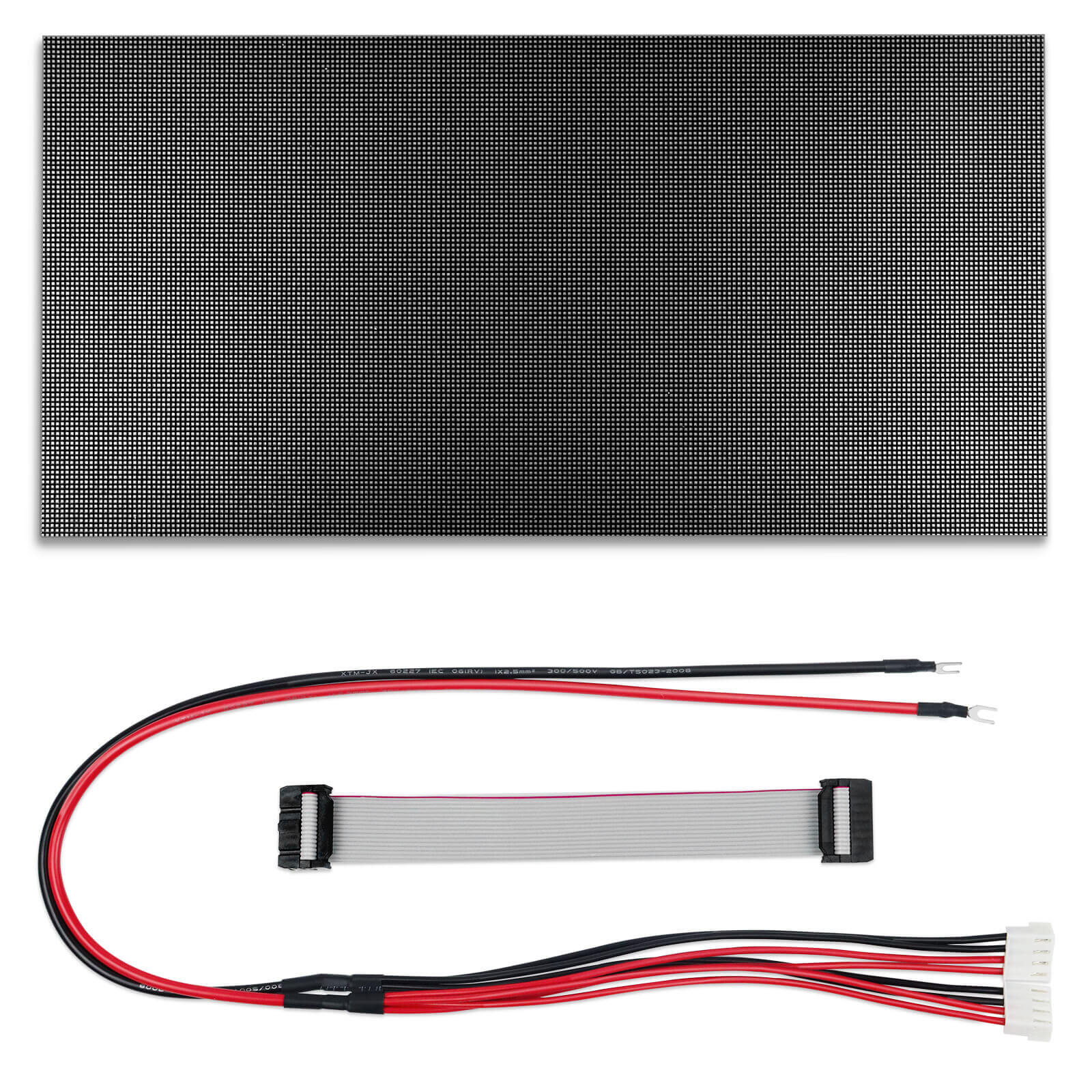 M-HD1.53L High Definition P1.53 (1.53mm) Small Pixel Pitch Indoor LED Module, Full RGB Pixel LED Tile in 320*160mm with 22050 dots, 1/52 Scan, 600 Nits