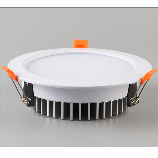 4 Pack RGBW Super Bright Modern Recessed LED Lighting 12W/24W 24V White Round Embedded LED DownLights Aluminum Indoor Ceiling Downlight Hotel Lighting Bar Lighting Dancing Room Lighting Restaurant Lighting