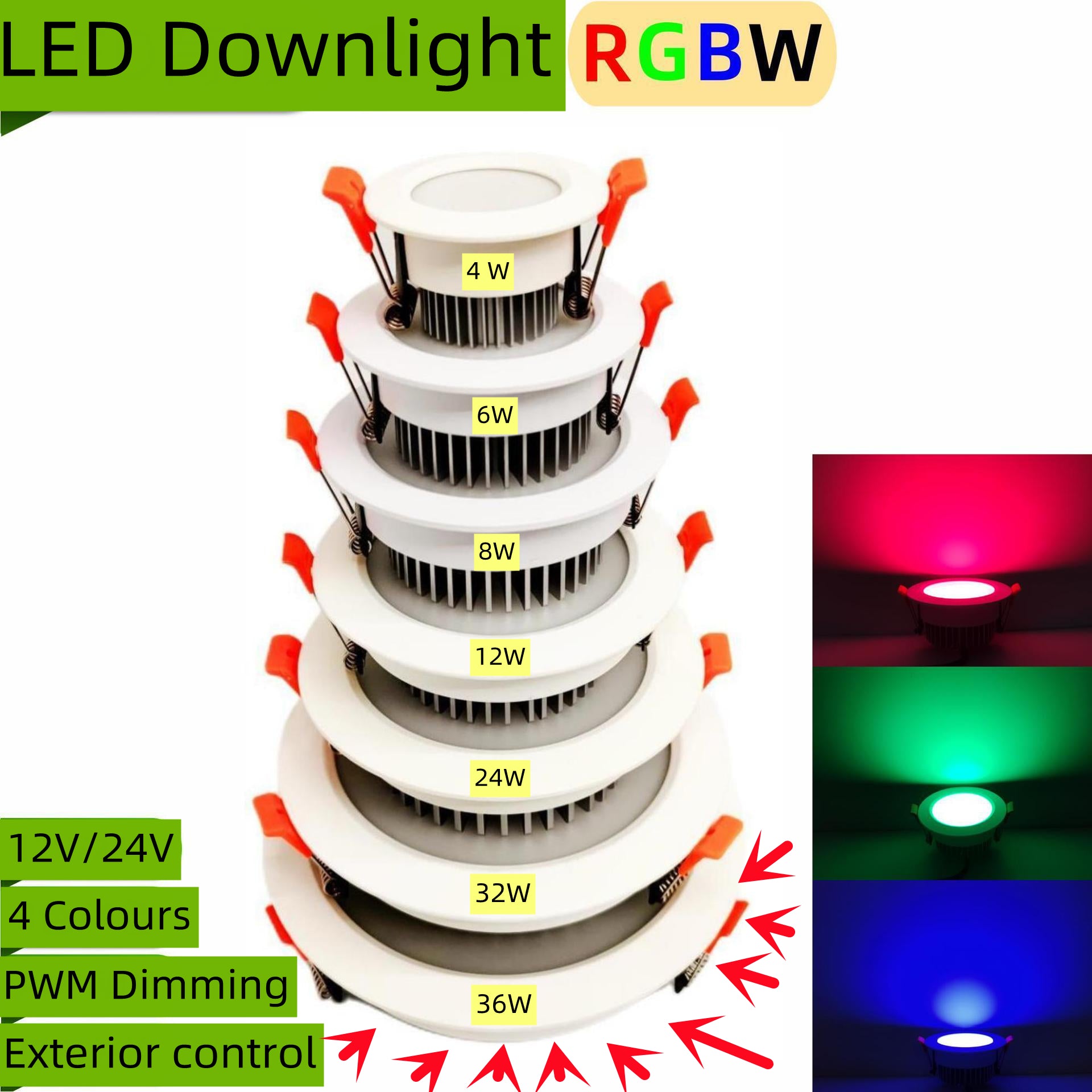 Recessed Lighting Led 24vac 4