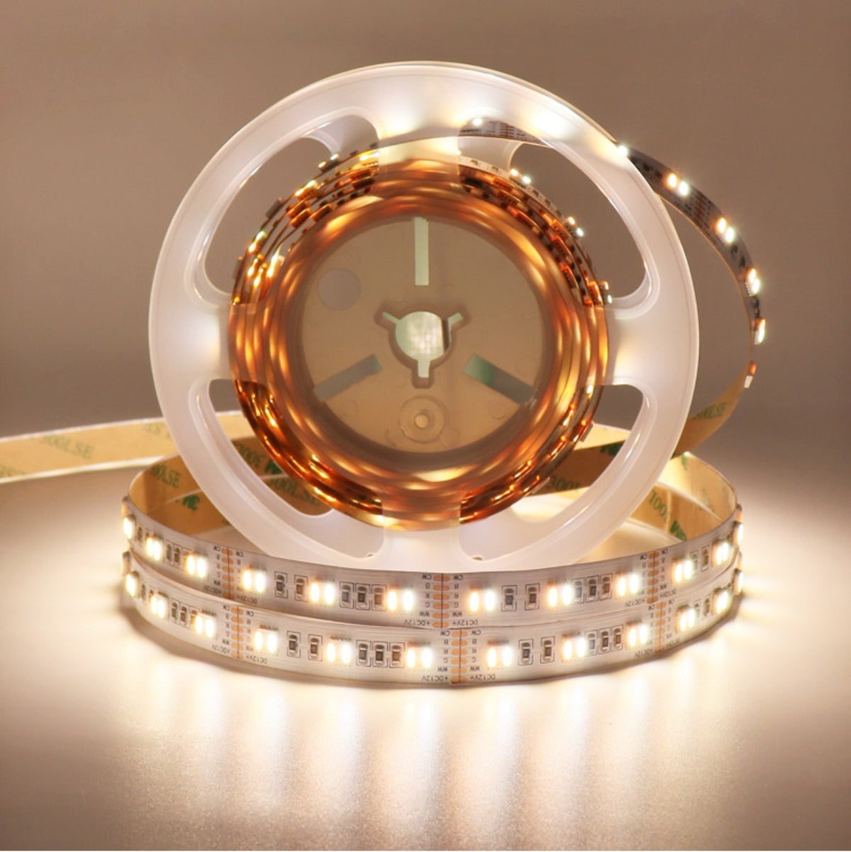 RGBCCT 5in1 LED Flexible Strip Light, 16.4Feet (5Meters) SMD5050-300, 60LEDs per Meter RGB and Dual White Color All In One LED Tape Light