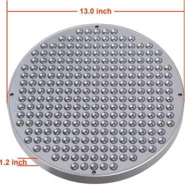 LED Grow Light 50W AC90~265V 250LEDs Round Plant Growing Lamp Red and Blue LED Chips Indoor Greenhouse Plant Grow Indoor Plants LED Lamp