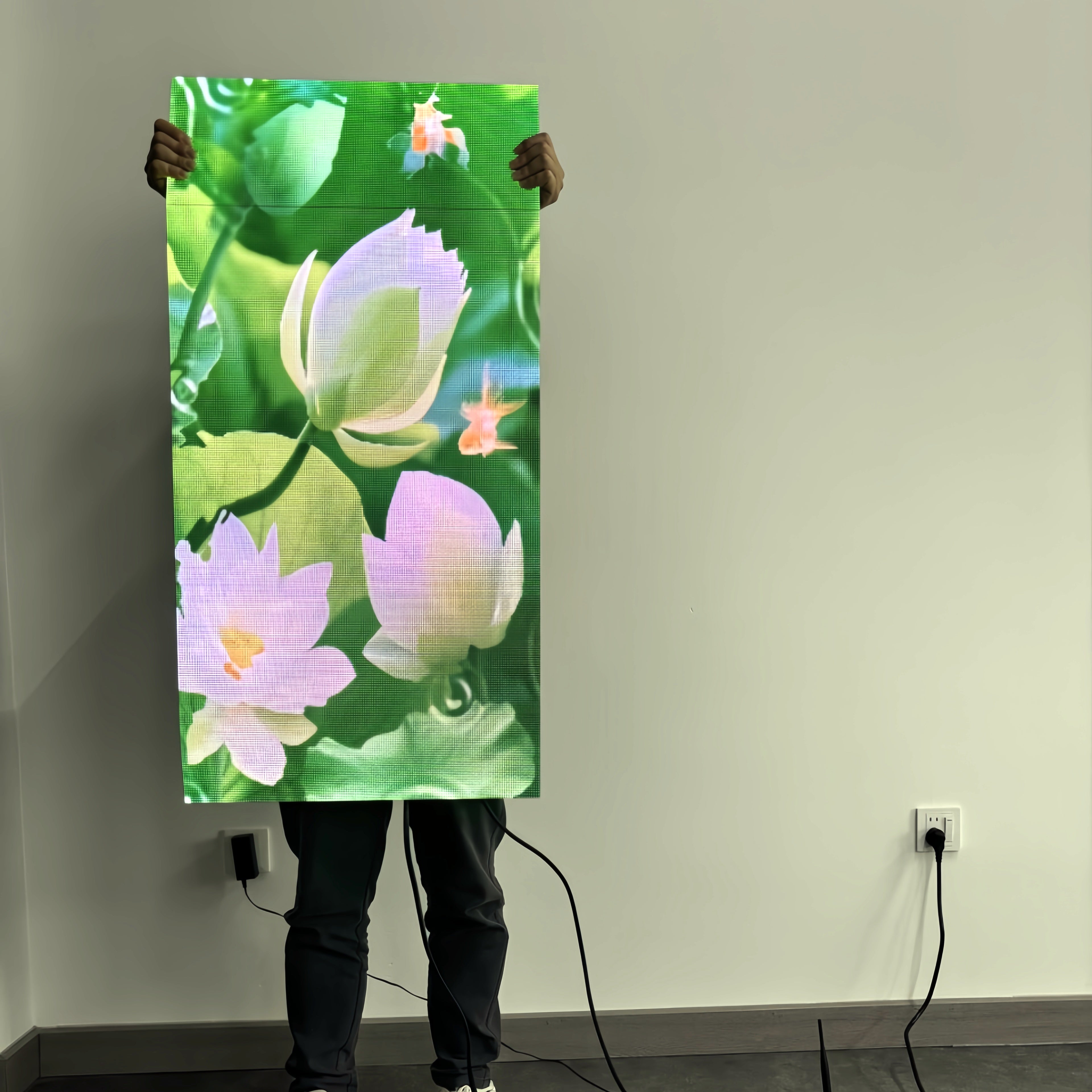 RollingPS Series GOB LED Portable and Rollable LED Poster Screen for Hoisting, Magnetically Attaching, or Floor-placing