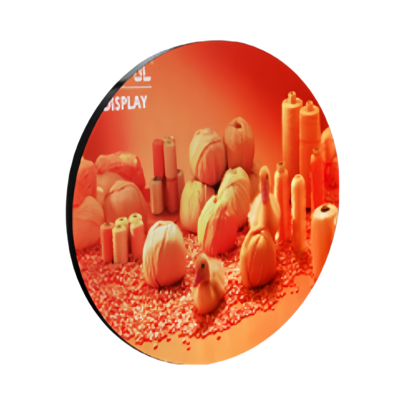 P2.5 Indoor Round LED Display Single Face Circle Logo LED Sign