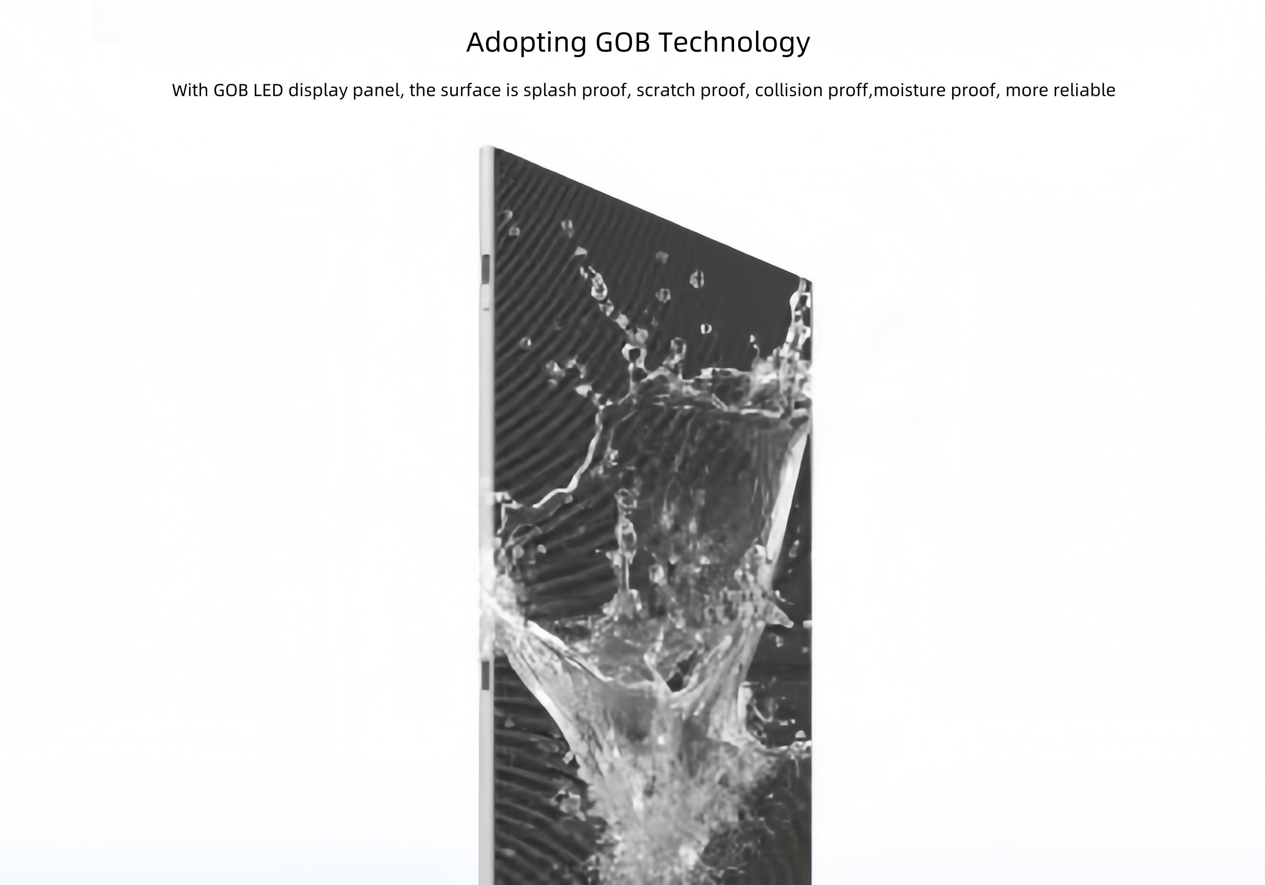 Tri-Fold LED Poster Display w/ unfolding display in 4.2ft by 6.3ft in 1.25mm | 1.53mm | 1.86mm | 2.5mm Pixel Pitch Free Moving LED Kiosk