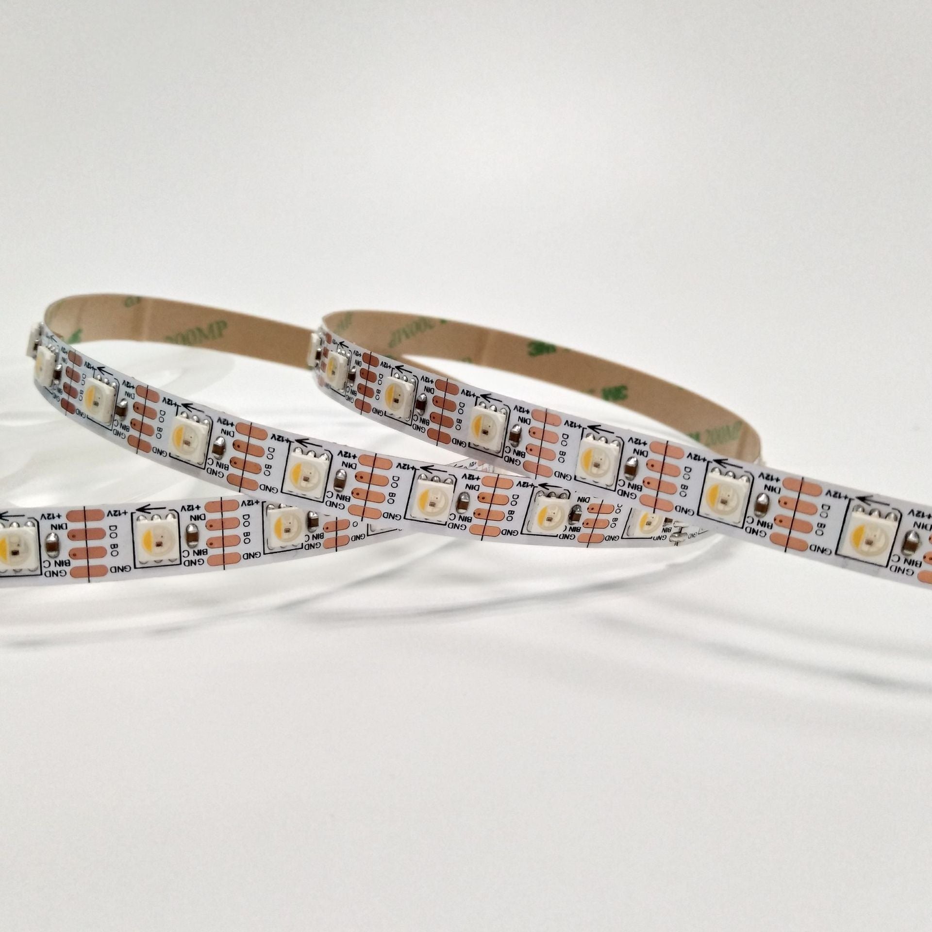 WS2815 RGBW RGBWW Individually Addressable LED Strip 12V 60W, 16.4Ft/5M 300LEDs 300Pixels Programmable LED Lights Redundant Signals