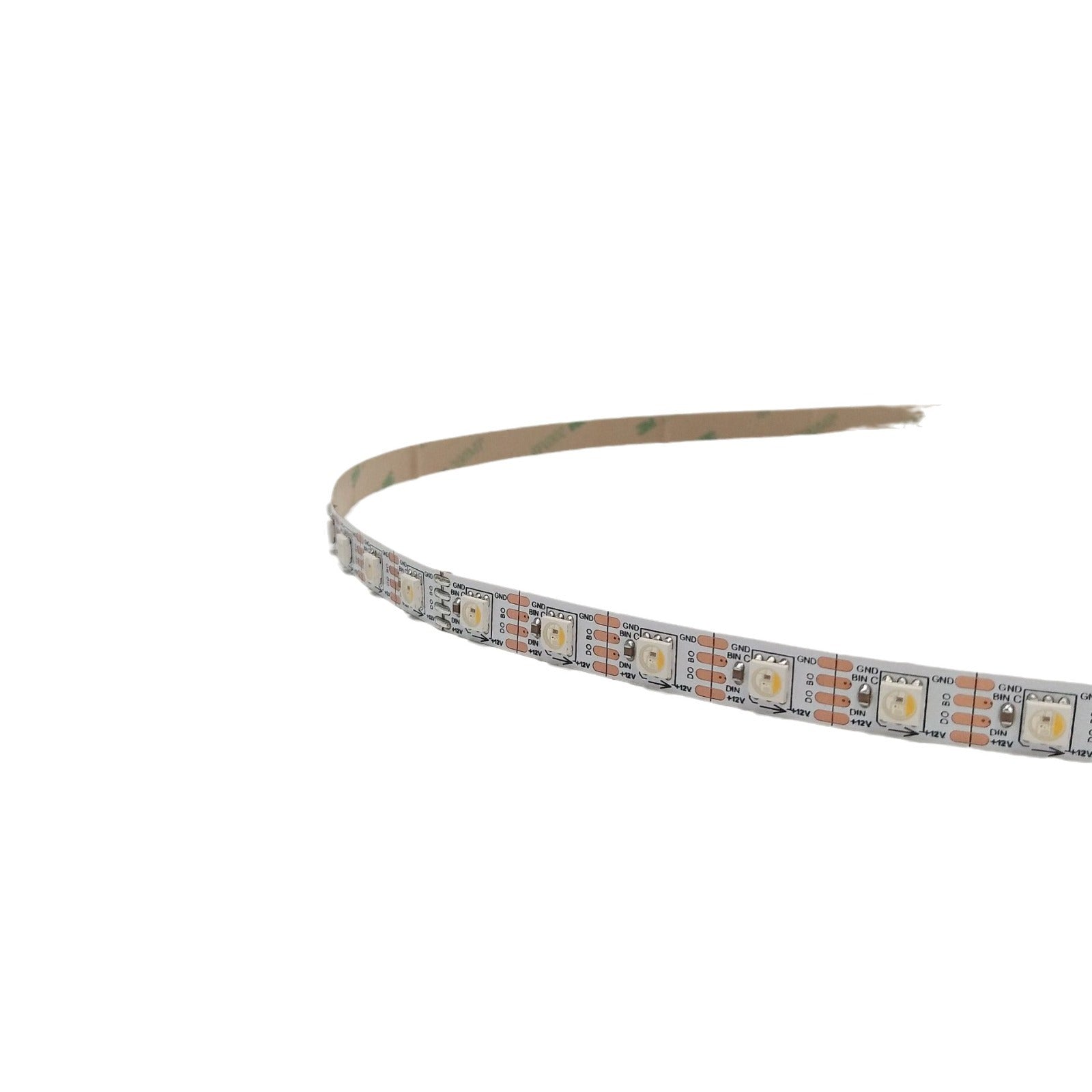 WS2815 RGBW RGBWW Individually Addressable LED Strip 12V 60W, 16.4Ft/5M 300LEDs 300Pixels Programmable LED Lights Redundant Signals