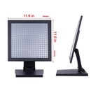 LED-Red-Light-Therapy-Device Built-in desktop folding bracket -150W AC100-240V Black LED Panel Deep 660nm and Near-Infrared 850nm LED Light Combo for Skin Beauty,Pain Relief of Muscles and Joints