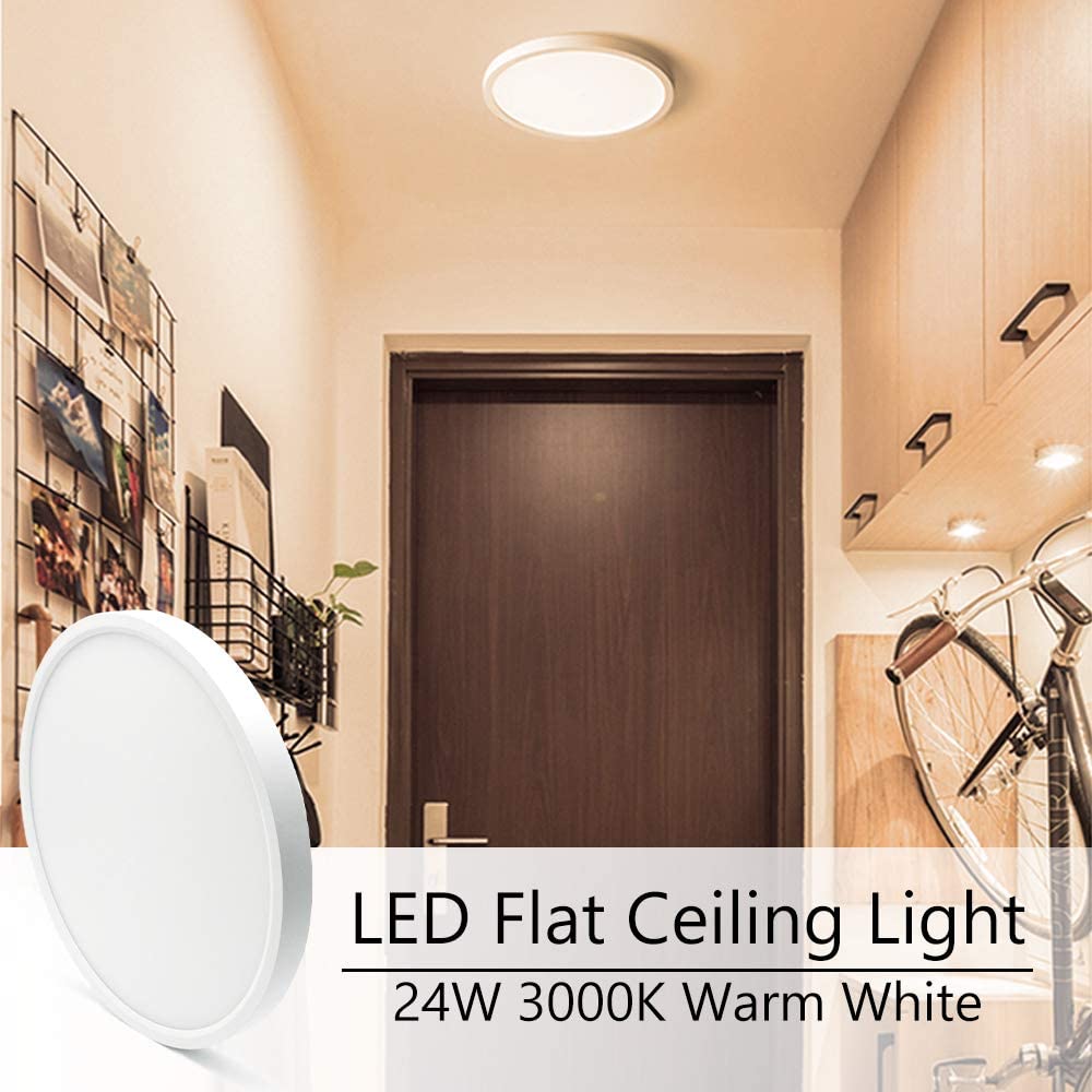 FREE SHIPPING Modern LED Ceiling Light Fixture 9 Inch 18W Kitchen Bedroom Bathroom Ceiling Lamp