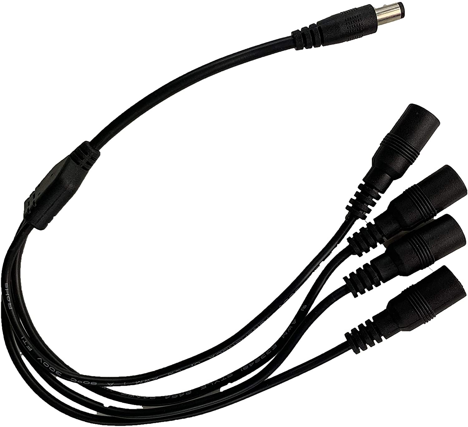 DC5.5x2.1mm Female to Male Connector Cable Family Collection DC Plug DC Conversion Cable DC Splitter