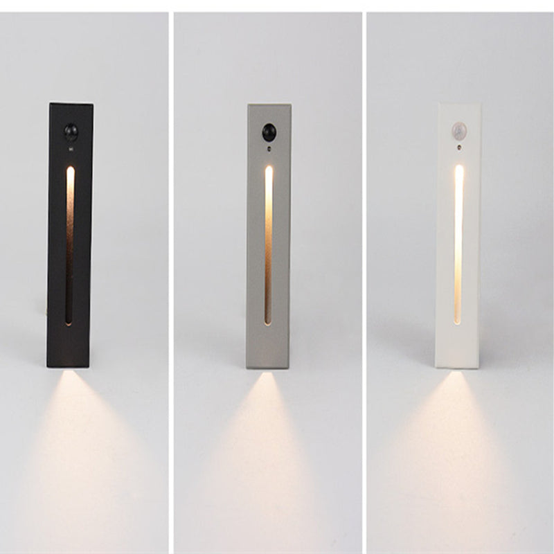 Free Shipping 4PCS Pack 3W AC100-240V IP65 Waterproof LED Wall Light Infrared Induction LED Stair Lights