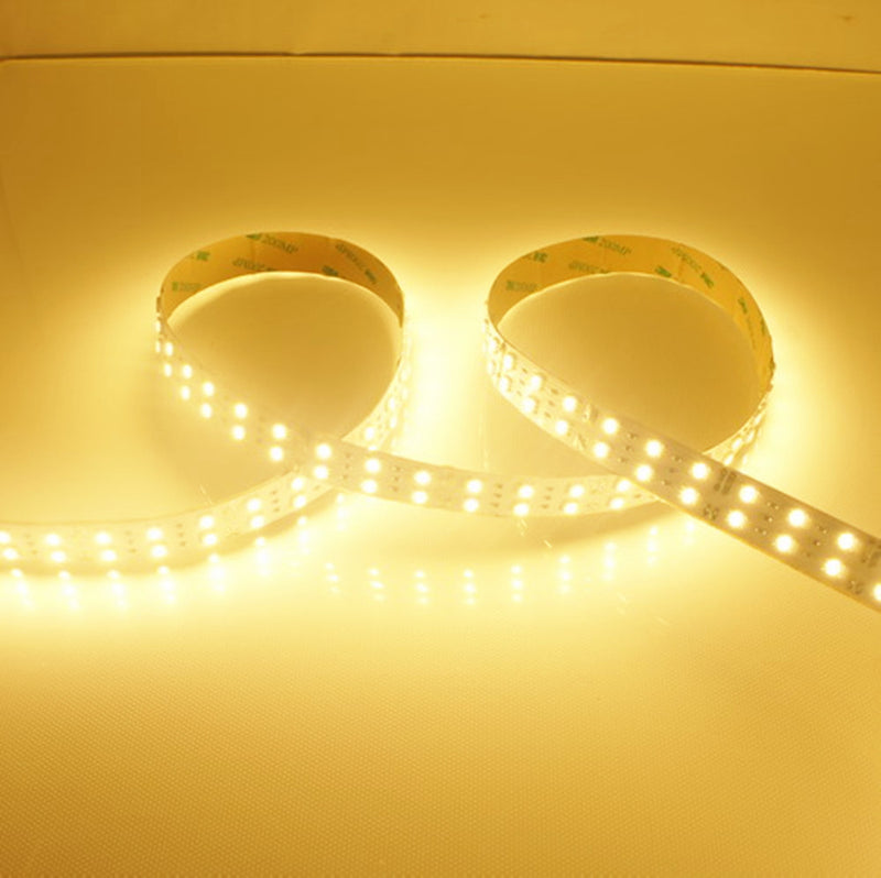 12V Dimmable SMD3528-1200 Double Row Flexible LED Strips 240 LEDs