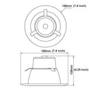 Free Shipping 18 Pack UL CUL Listed Dimmable 6 Inch 120V AC 17W 1400 Lumen LED Retrofit Downlight Kit