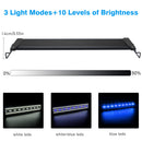 28.34'' Aquarium LED Light for Freshwater Fish Tank w/ Extendable Bracket, White Blue LED