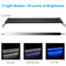 28.34'' Aquarium LED Light for Freshwater Fish Tank w/ Extendable Bracket, White Blue LED