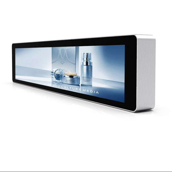 15.1" 1280X1080 Shelf Edge Stretched LCD Bar Display (400 CD/SQM) for supermarket