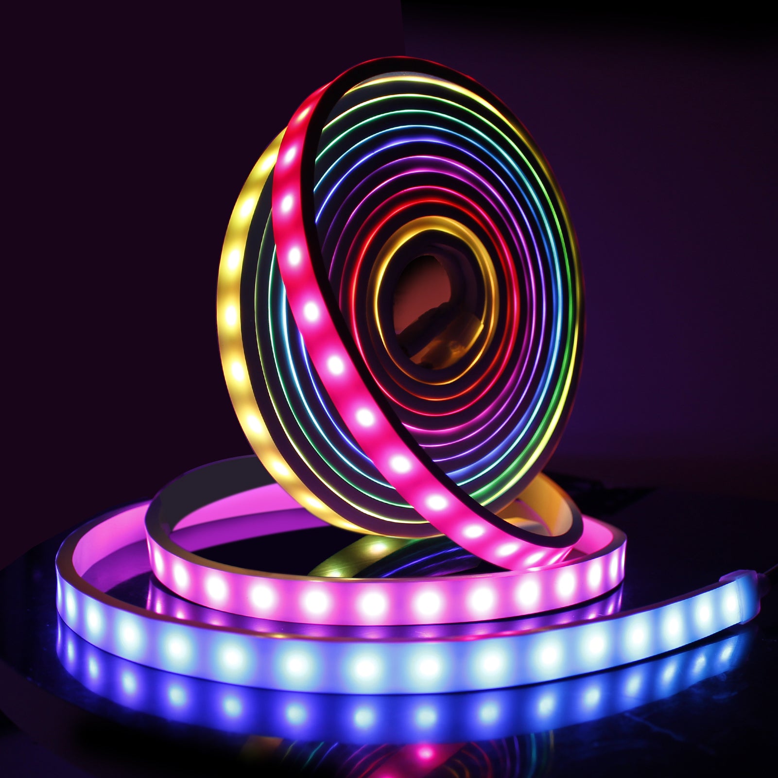 Free Shipping Addressable Pixel LED Light 12V T0513 NEON Dream Color WS2811 LED Strip Light Kit