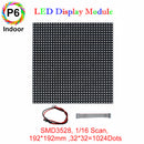 M-ID6 P6 Normal Indoor Series LED Module, Full RGB 6mm Pixel Pitch LED Display Tile in 192*192mm with 1024 dots, 1/16 Scan, 800 Nits for indoor Display