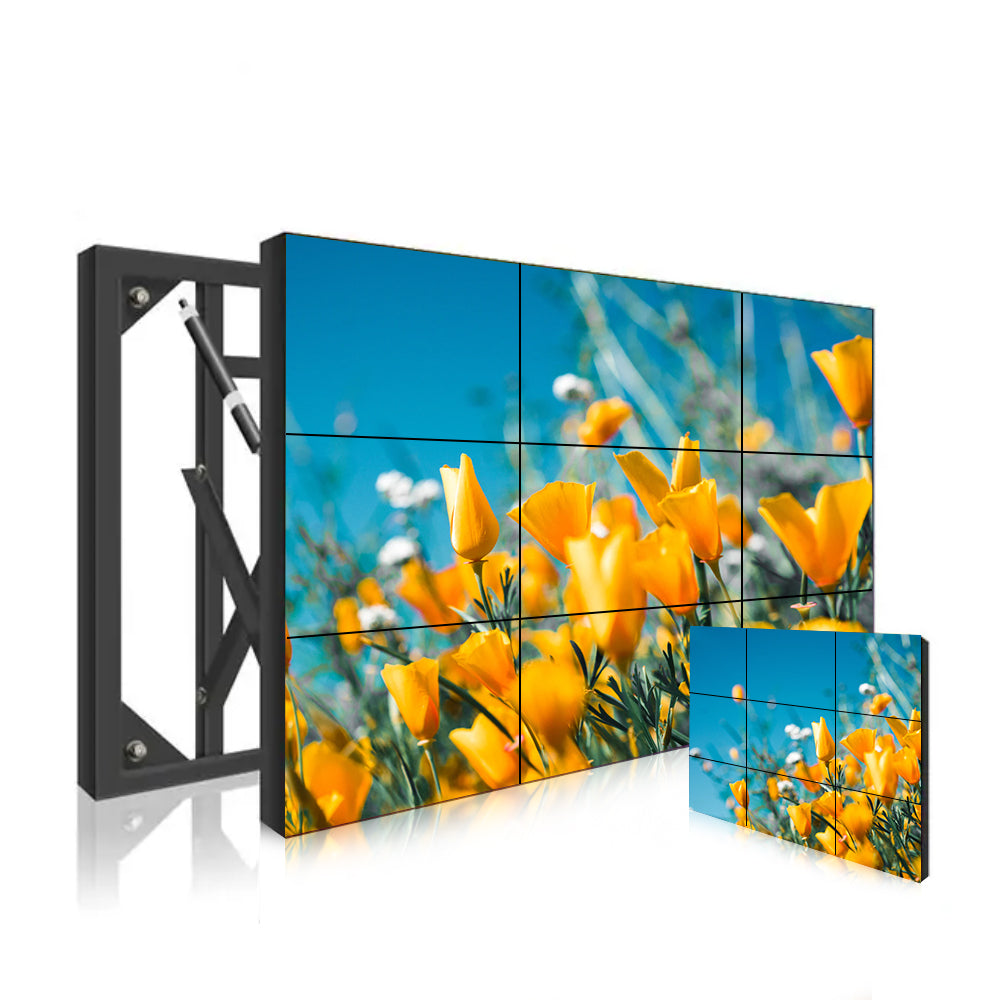 65'' LCD Video Wall, LG Panel, 700nit Monitor,HD 2K (1920x1080)/ UHD 4K (3840x2160) Resolution TV Display