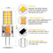 10 Pack G4 LED Light Bulb Bi-Pin Silicon Encapsulation 12V 2.5 W CRI>80 290-310Lumen 20x2835 LEDs 25W Equivalent