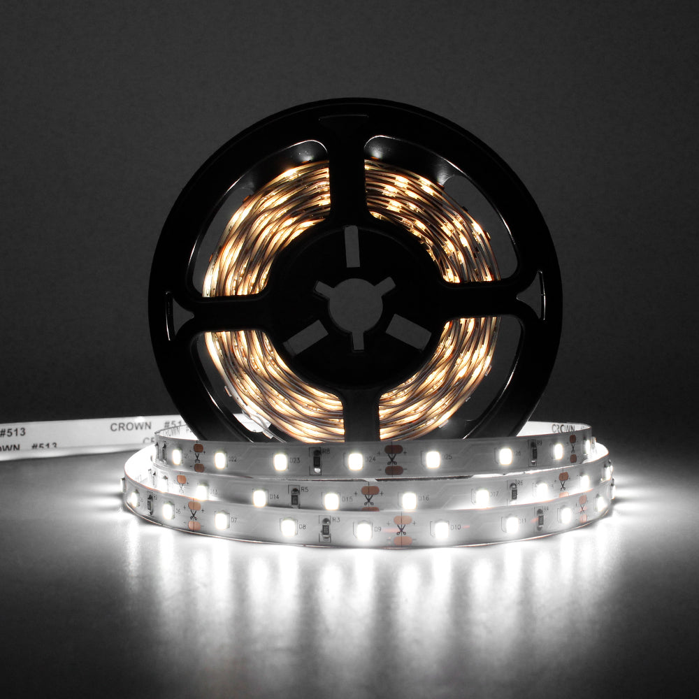 16.4FT 5Meter SMD2835 300LED 12V 30W True Color CRI95+ Full Spectrum LED Strip Light