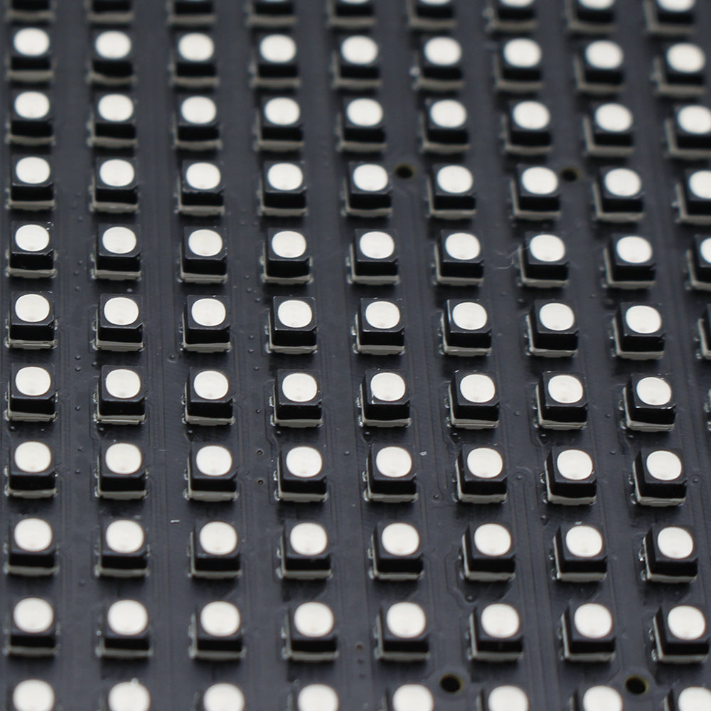 M-F4L (P4) Bare Board LED Module, 4mm Full RGB Pixel Panel Screen in 320 * 160 mm with 3200 dots, 1/16 Scan, 800 Nits LED Tile for Indoor Display