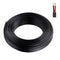 18 20 22 24 Gauge Electrical Wire 2 Conductor Insulated Stranded Black Tinned Copper Hookup Wire