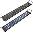 28.34'' Aquarium LED Light for Freshwater Fish Tank w/ Extendable Bracket, White Blue LED