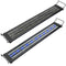 28.34'' Aquarium LED Light for Freshwater Fish Tank w/ Extendable Bracket, White Blue LED