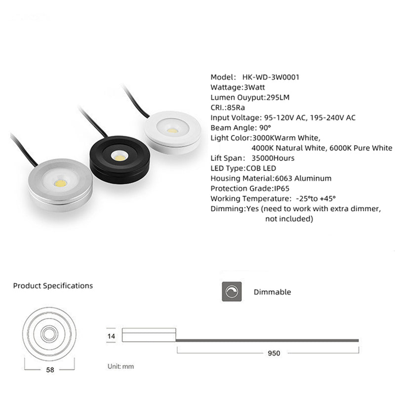 Led Control Dimmer 0 -10v 1-10v Led Light Dimmer Switch Ac110v 220v  Brightness Easy Adjustable Recessed Installation - Dimmers - AliExpress