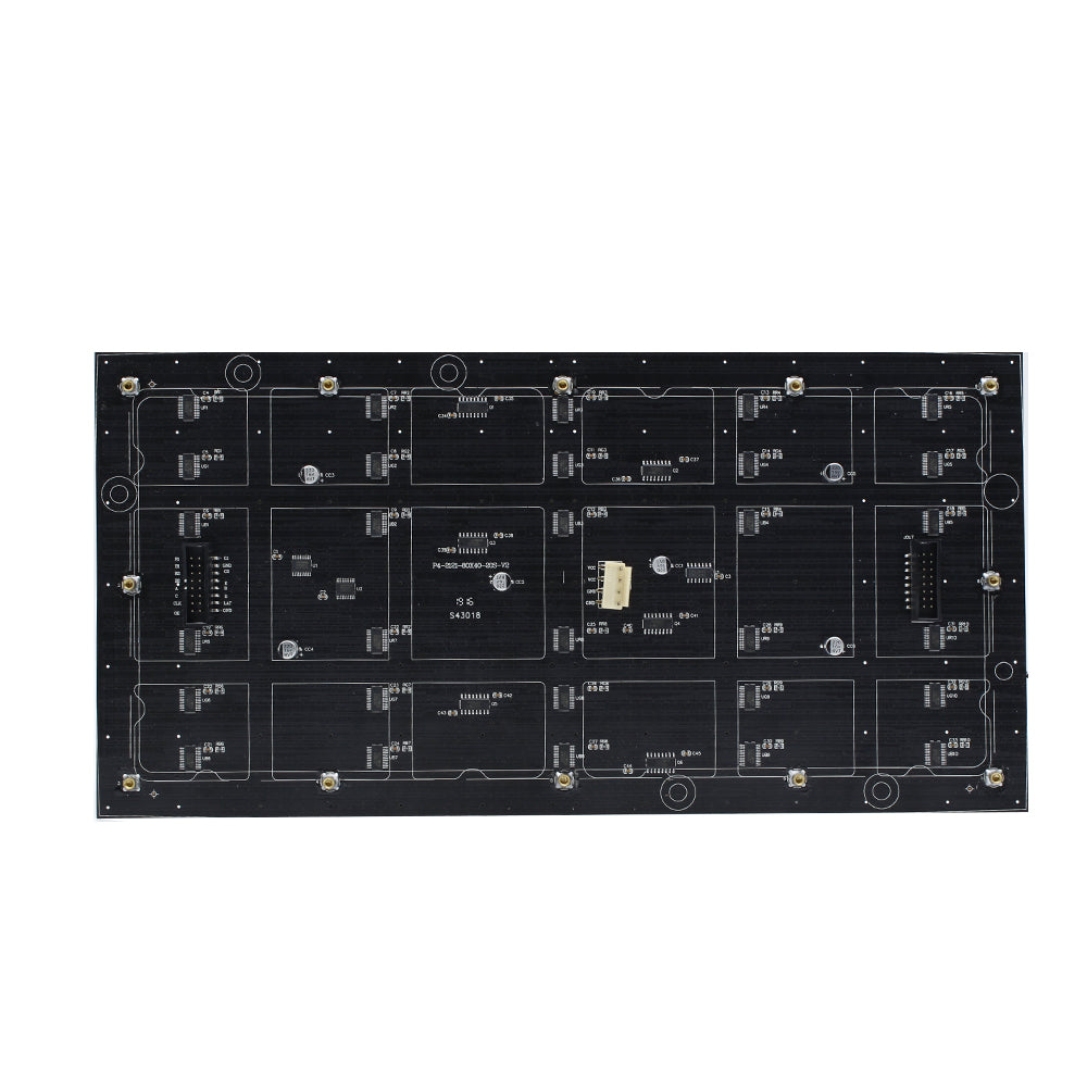 M-F4L (P4) Bare Board LED Module, 4mm Full RGB Pixel Panel Screen in 320 * 160 mm with 3200 dots, 1/16 Scan, 800 Nits LED Tile for Indoor Display