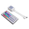 44Key IR Remote Controller for RGB LED Strip Lights 4-pin DC12V-24V LED Strip Controller