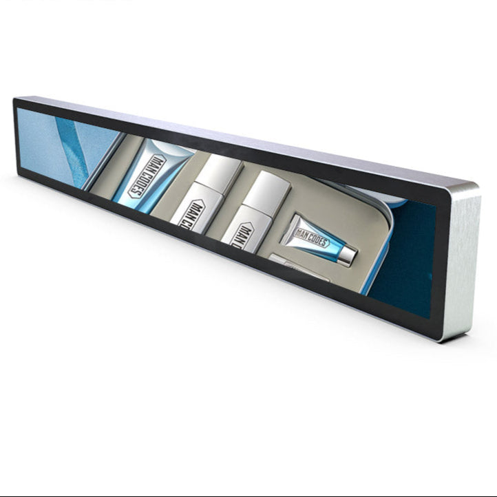 15.1" 1280X1080 Shelf Edge Stretched LCD Bar Display (400 CD/SQM) for supermarket