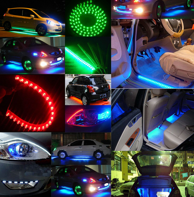 Auto Drive 120 Volts Multicolor LED Strip Lights with Remote Control for RV  Vehicle