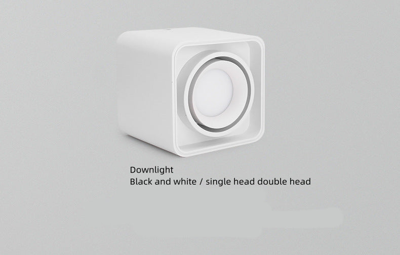 Free Shipping 4PCS Pack 7W/10W 110V 220V AC Square LED Downlight Anti-glare Single Head LED Spotlight for Living Room Home Ceiling Aisle Lighting