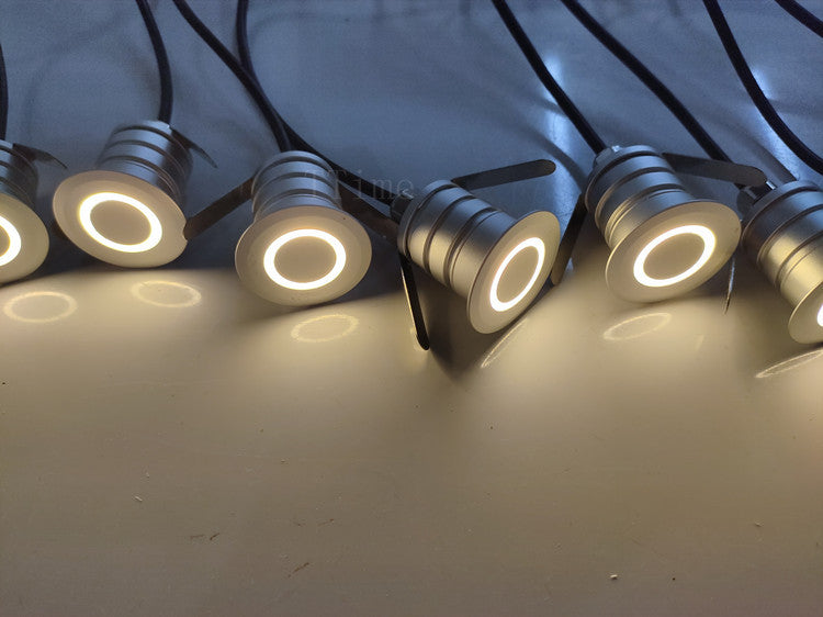 Free Shipping 8PCS Pack DC12V-24V 1W/3W IP67 Outdoor Waterproof  LED Wall Light Corridor Ladder Step LED Lights