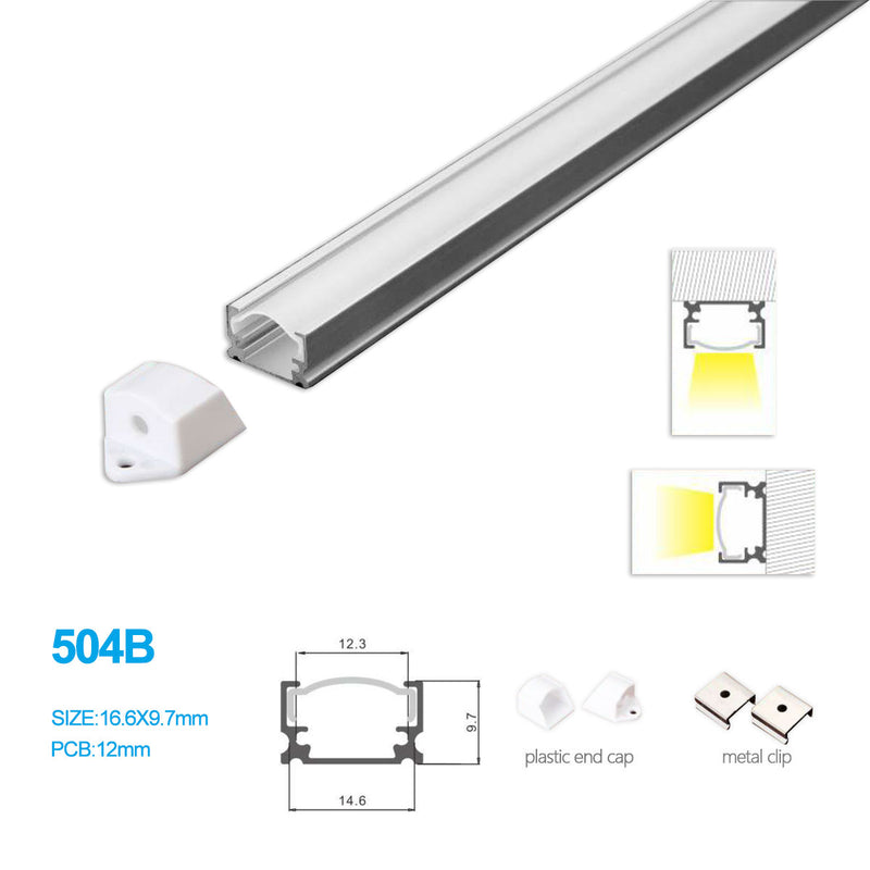 14.6*9.7MM LED Aluminum Profile for LEDStrip Lighting