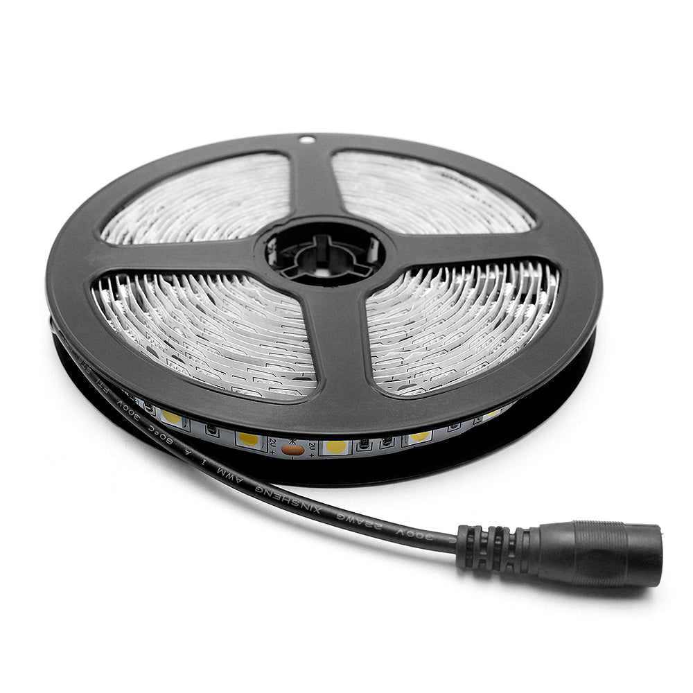 16.4FT 5Meter SMD5050 300LED 12V 60W True Color CRI95+ Full Spectrum Natural Light LED Strip Light