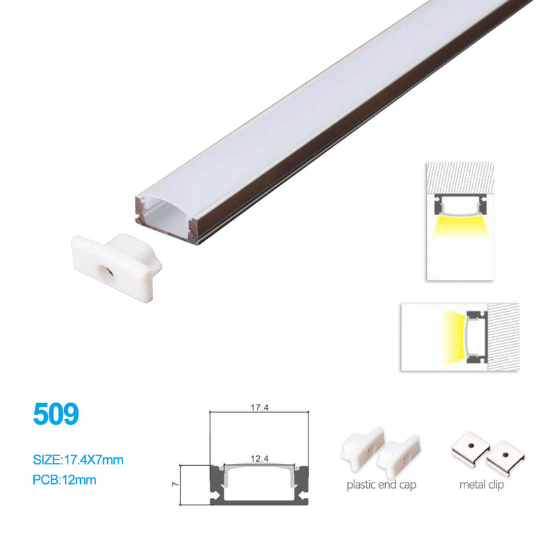 7mm Low Profile LED Strip Light Channel