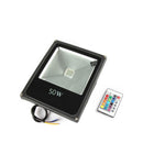 RGB Color Changing LED Floodlight with Remote Controller IP65 Waterproof