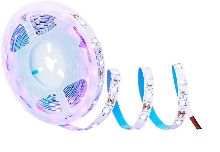 365nm 370nm SMD2835-300 12V 60LED per meter UV LED Strip Light Tape for Curing, Currency Validation