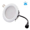 Waterproof IP65 CRI>80 Round LED Downlight Vapor Proof Fit for Shower, Sauna and Outdoor Lighting
