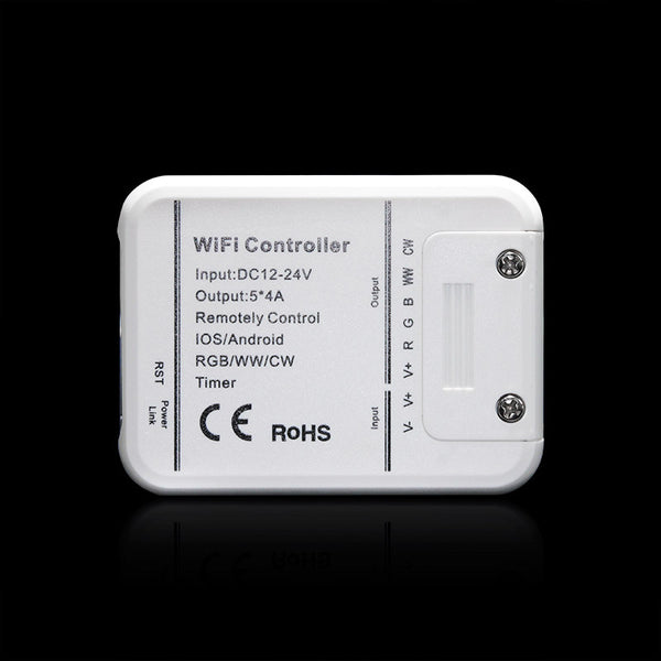 Controller wifi (compatibile con Alexa e Google Home) per strisce led  3in1+RGB dimmerabile con telecomando V-TAC VT-2429 - SKU 2900