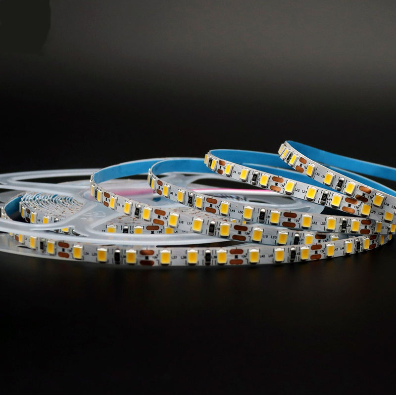 5MM Wide SMD2835-600 120LEDs per Meter CRI95 White Color Flexible LED Strip 12V 16.4FT (5Meters) Roll Non-waterproof