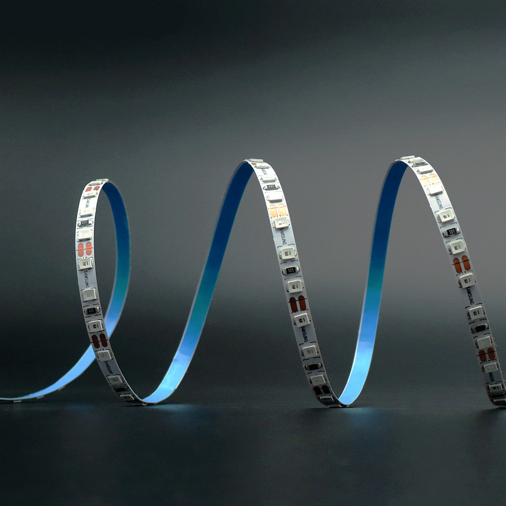 5MM Wide SMD2835-600 120LEDs per Meter Red, Green, or Blue 12V 16.4FT (5Meters) Roll LED Strip Non-waterproof