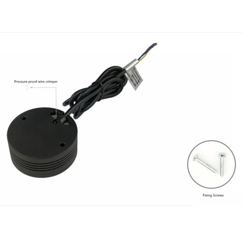 2Pack 5W Waterproof LED Puck Light IP65 Rated LED Undercabinet Light Dimmable Outdoor LED Wall Light