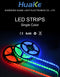 LED Flexible Strip Lights - Single Colors