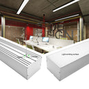 2 Pack H10075 Big Aluminum Extrusion Channel for Suspension Mounting Linear Office Lighting System