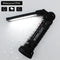 2 Pack LED Work Light Rechargeable 360° Rotate Magnetic Based 5 Modes LED Flashlight