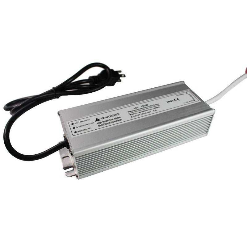Waterproof IP67 LED Power Supply 110V AC to 12V DC Driver