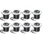 8 Pack 3W Outdoor Landscape Lights 12V Warm White 300 Lumens Waterproof IP67